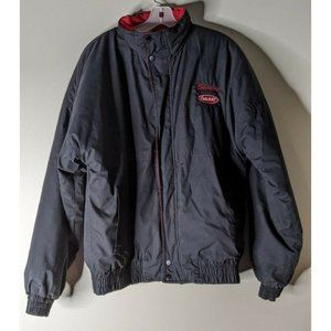 Vintage 90s Peterbilt Semi Truck Jacket Womens Medium Jefferson WI "Shirley"